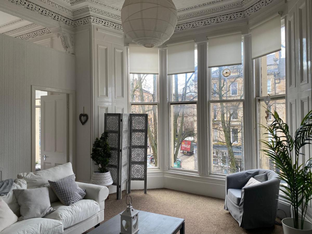 Captivating Apartment In Glasgow Westend Uk Экстерьер фото